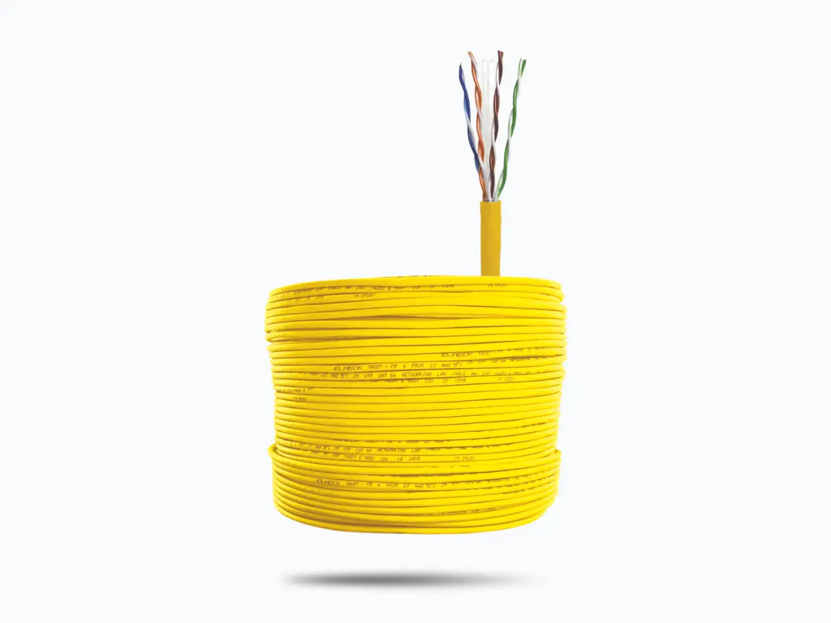 Cat-6 LAN Cables – Elmeck & Alron – Data & Communication Cables – Elmeck